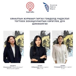S2EP21. М.Маралмаа & Р.Оюундэлгэр: Хяналтын журмаар гаргах гомдолд үндэслэл тогтоох зохицуулалтын хэрэглээ